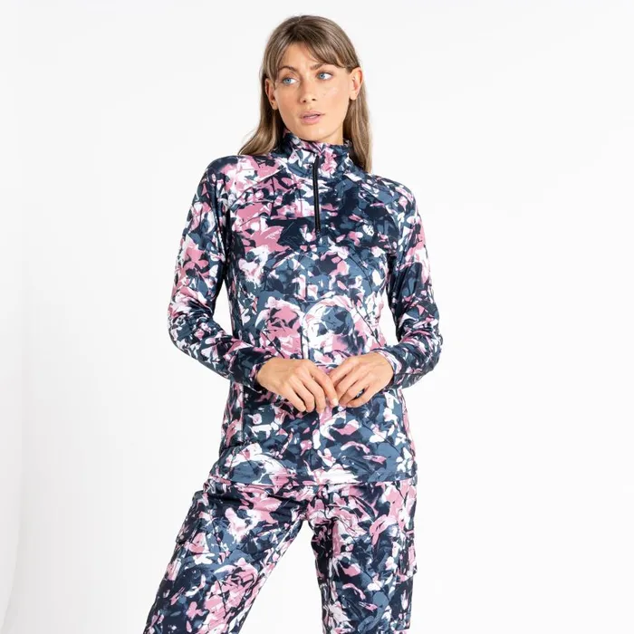 Dare 2b Divulge Lightweight Core Stretch Midlayer Mesa Rose Floral Print Women Midlayers
