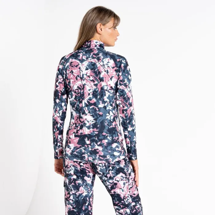 Dare 2b Divulge Lightweight Core Stretch Midlayer Mesa Rose Floral Print Women Midlayers