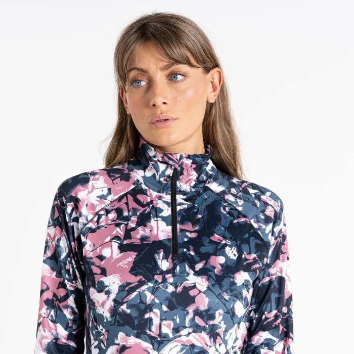 Dare 2b Divulge Lightweight Core Stretch Midlayer Mesa Rose Floral Print Women Midlayers