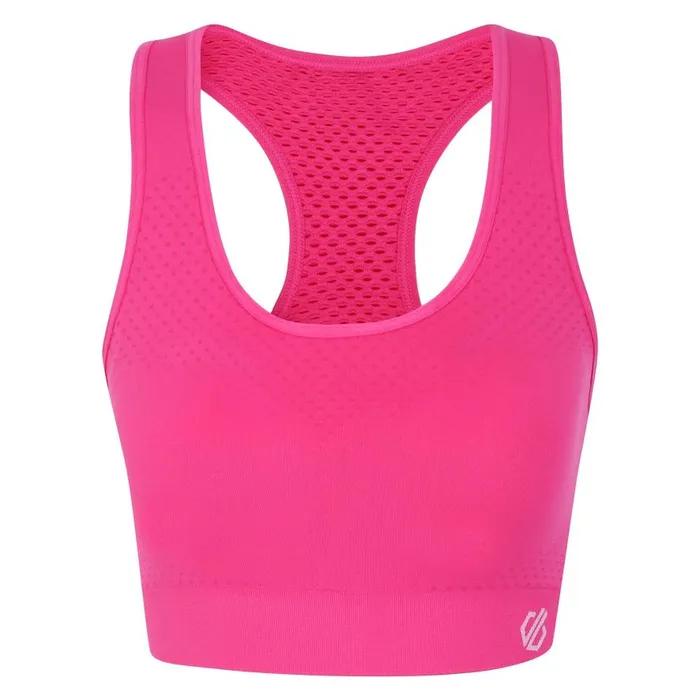 Dare 2b Don039t Sweat It II Sports Bra Pure Pink Marl Women Gym Tops