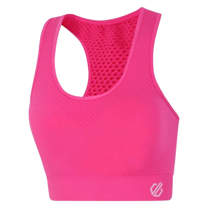 Dare 2b Don039t Sweat It II Sports Bra Pure Pink Marl Women Gym Tops
