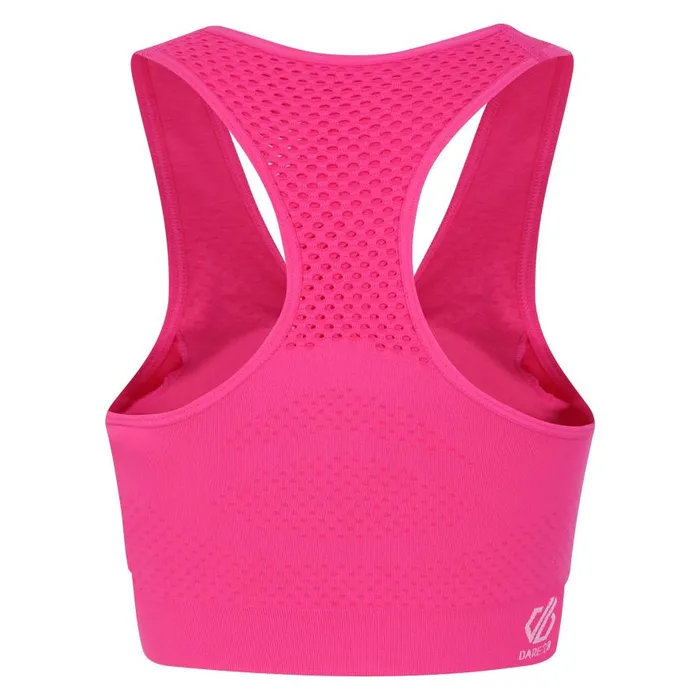 Dare 2b Don039t Sweat It II Sports Bra Pure Pink Marl Women Gym Tops