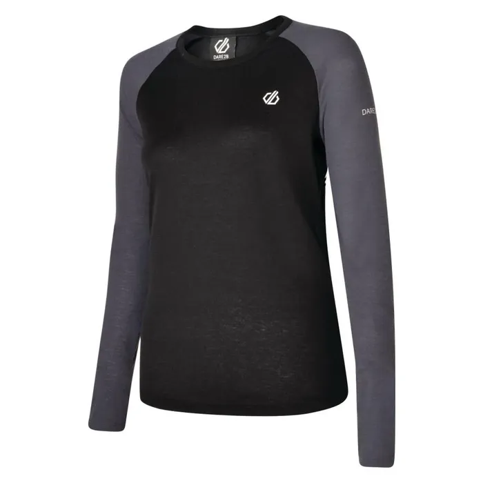 Dare 2b Exchange II Thermal Base Layer Top Black Ebony Women Base Layers