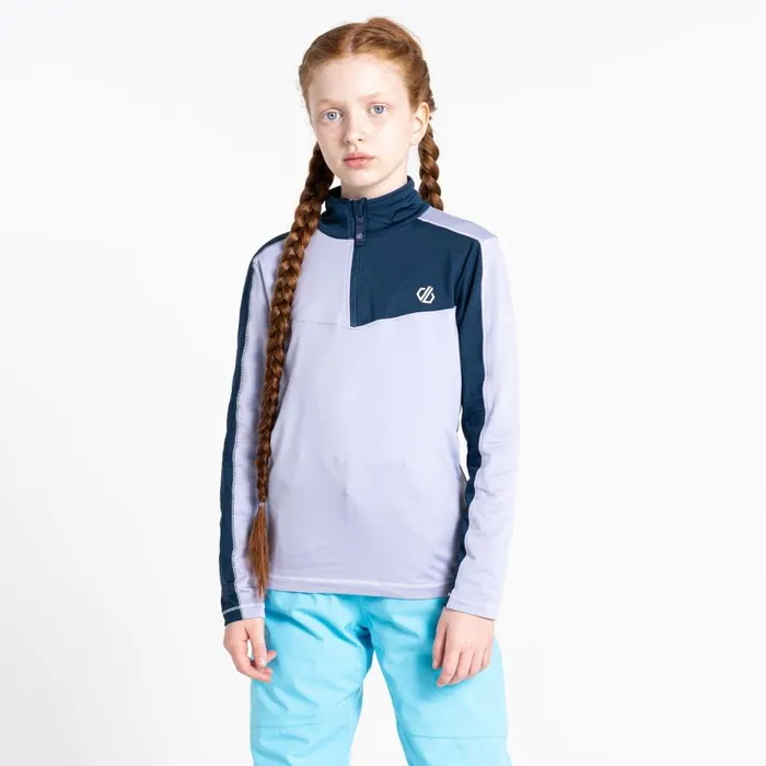Dare 2b Formate II Core Stretch Midlayer Cosmic Lilac Kids Fleece