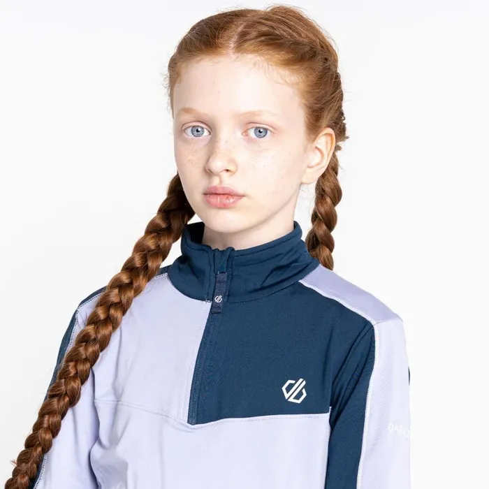 Dare 2b Formate II Core Stretch Midlayer Cosmic Lilac Kids Fleece