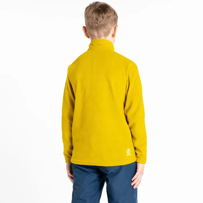Dare 2b Freehand Half Zip Fleece Moss Yellow Kids Fleece