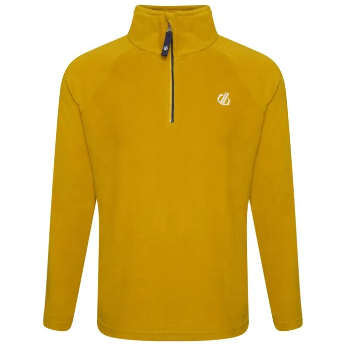 Dare 2b Freehand Half Zip Fleece Moss Yellow Kids Fleece