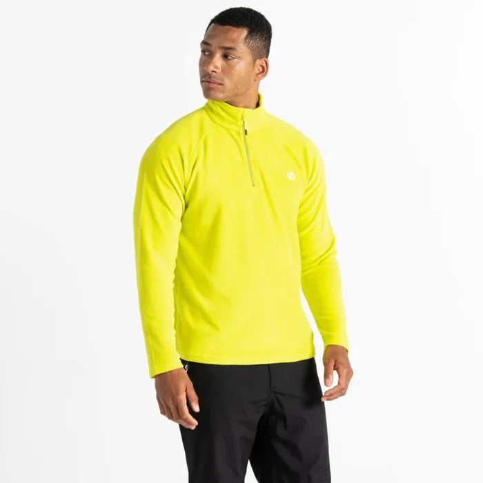 Dare 2b Freethink II Half Zip Fleece Neon Spring Yellow Men Fleece