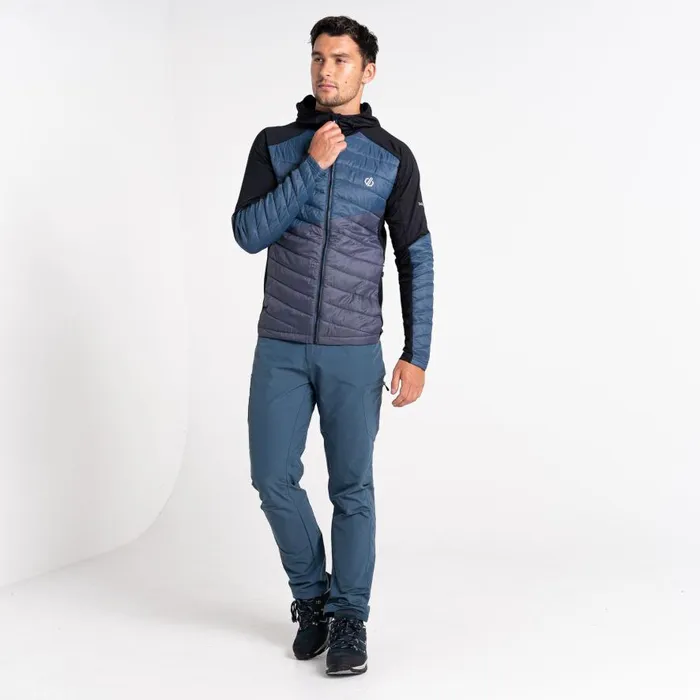 Dare 2b Gendarme Wool Padded Hybrid Jacket Orion Grey Black Men Softshell Jackets
