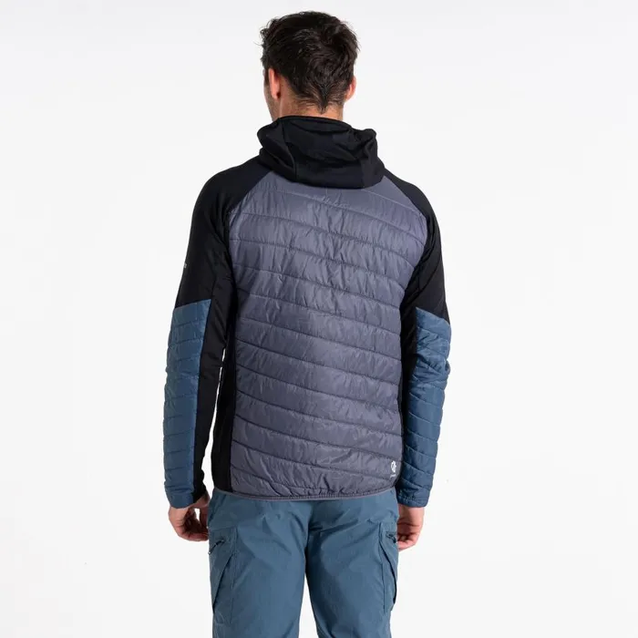 Dare 2b Gendarme Wool Padded Hybrid Jacket Orion Grey Black Men Softshell Jackets