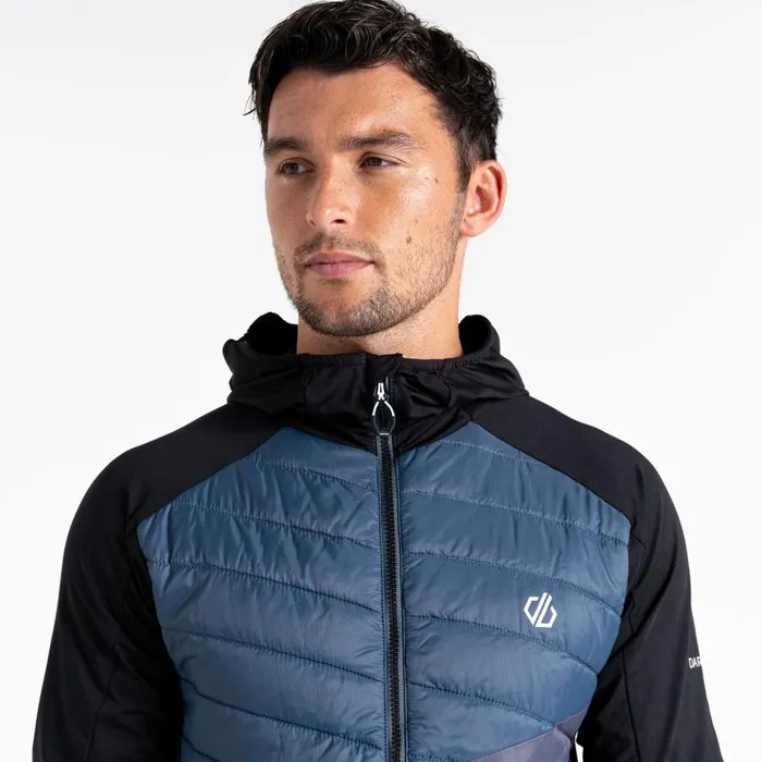 Dare 2b Gendarme Wool Padded Hybrid Jacket Orion Grey Black Men Softshell Jackets