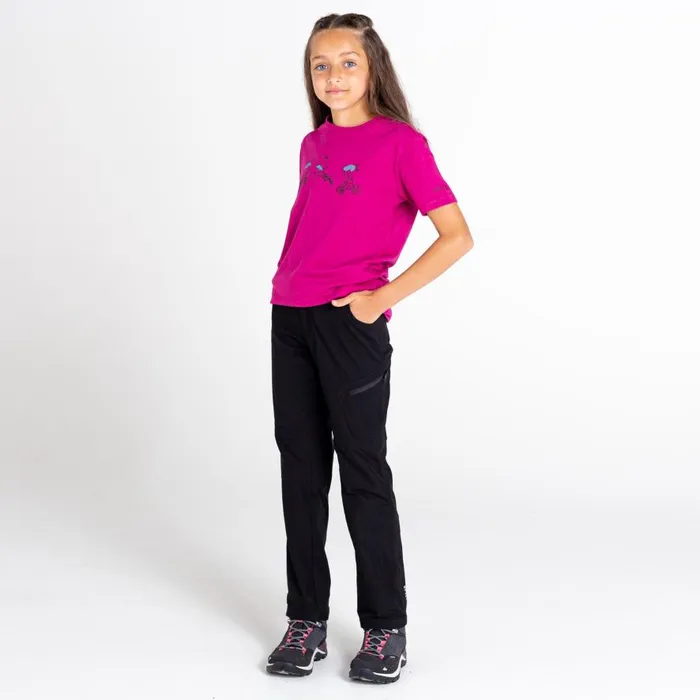 Dare 2b Go Beyond Graphic Tee Fuschia Kids