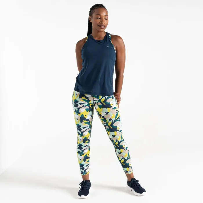Dare 2b Gravitate Vest Moonlight Denim Women Gym Tops