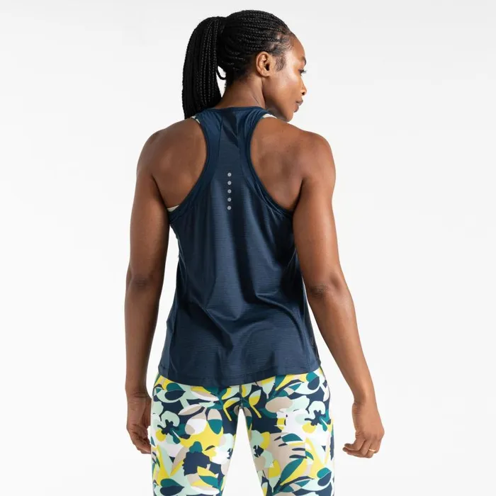 Dare 2b Gravitate Vest Moonlight Denim Women Gym Tops
