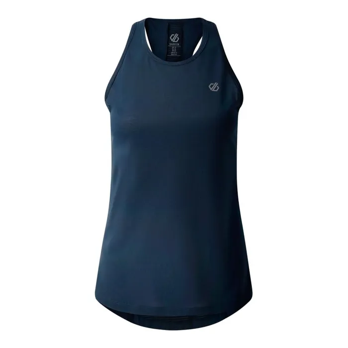 Dare 2b Gravitate Vest Moonlight Denim Women Gym Tops