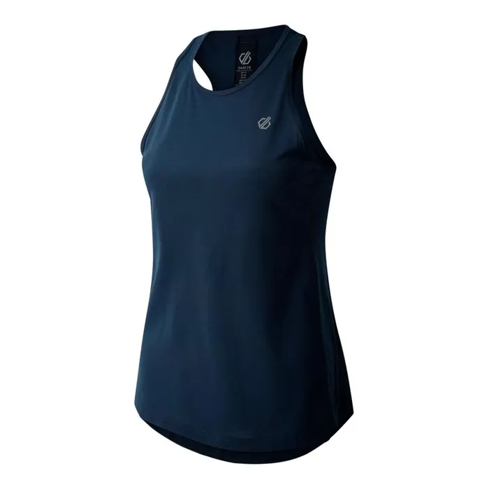 Dare 2b Gravitate Vest Moonlight Denim Women Gym Tops