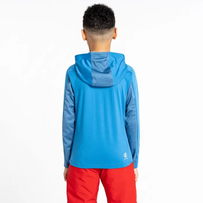 Dare 2b Hastily Core Recycled Stretch Midlayer Vallarta Blue Marl Kids Fleece
