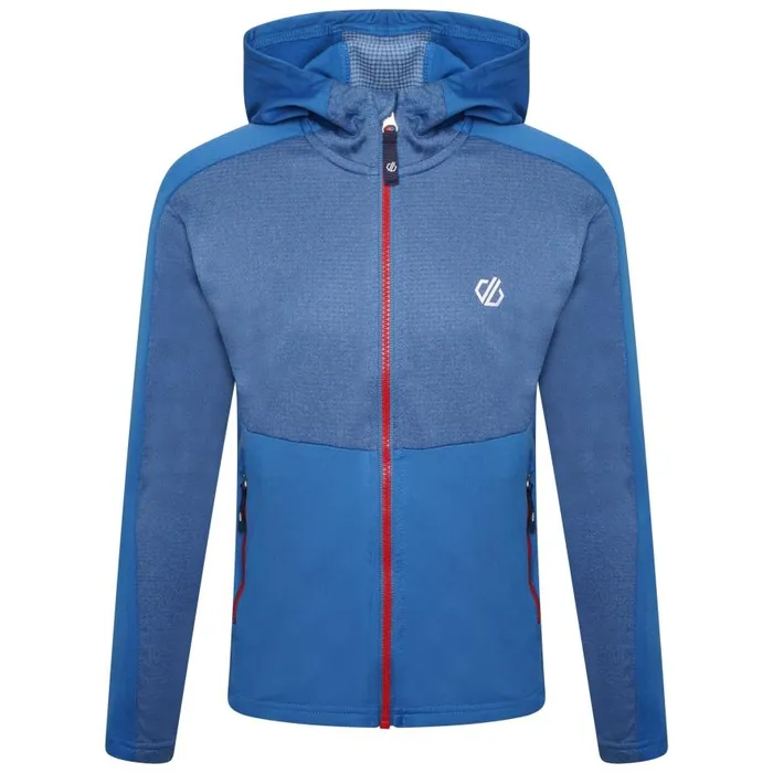 Dare 2b Hastily Core Recycled Stretch Midlayer Vallarta Blue Marl Kids Fleece