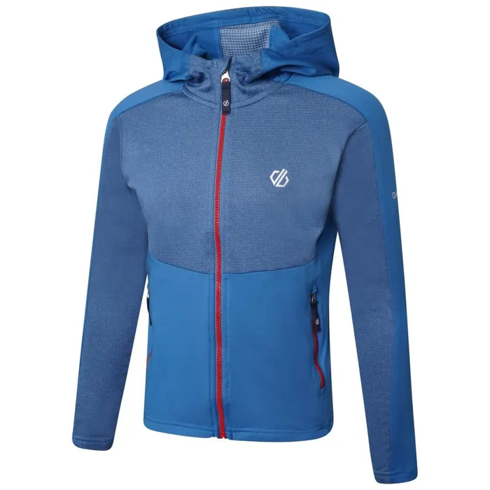 Dare 2b Hastily Core Recycled Stretch Midlayer Vallarta Blue Marl Kids Fleece