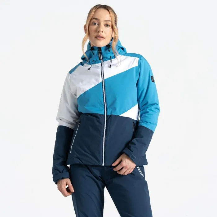 Dare 2b Ice Ski Jacket Swedish Blue Moonlight Denim Women Insulated Jackets