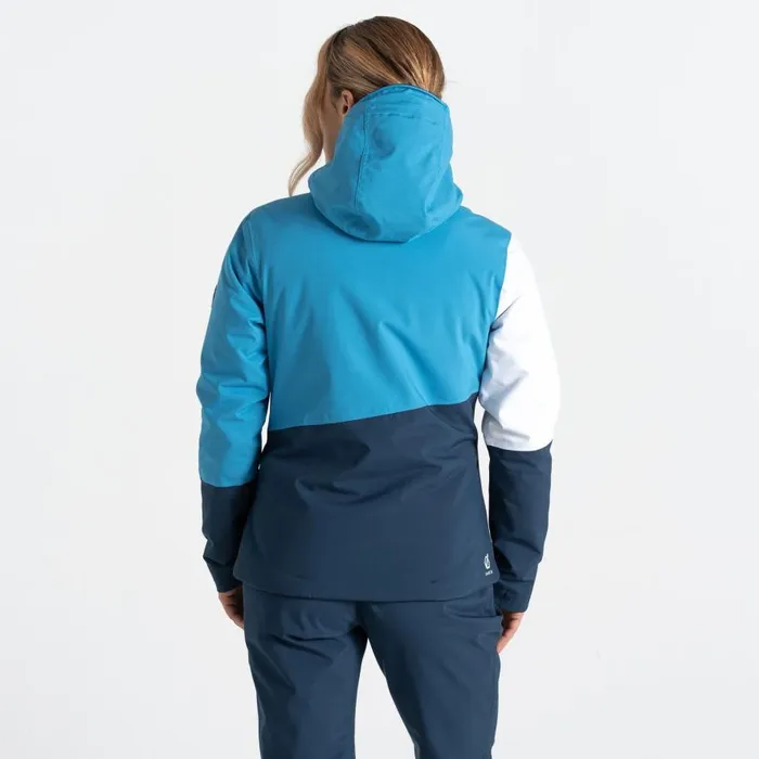 Dare 2b Ice Ski Jacket Swedish Blue Moonlight Denim Women Insulated Jackets