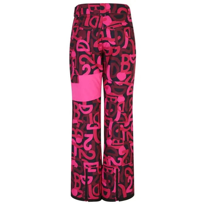 Dare 2b Ice Ski Pant Pink Graffiti Print Women Ski Trousers and Salopettes