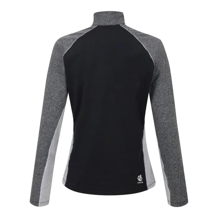 Dare 2b Involved II Recycled Lightweight Core Stretch Midlayer Black Charcoal Grey Women Midlayers