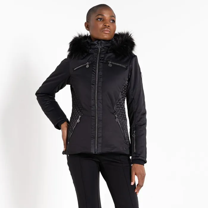 Dare 2b Julien Macdonald 8211 Mastery Ski Jacket Black Women Waterproof Jackets