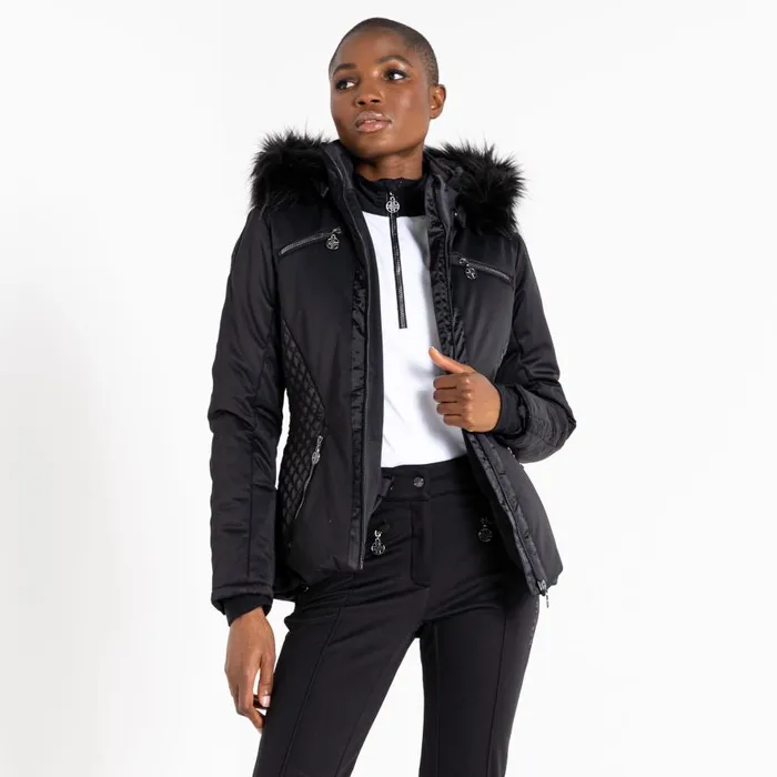 Dare 2b Julien Macdonald 8211 Mastery Ski Jacket Black Women Waterproof Jackets