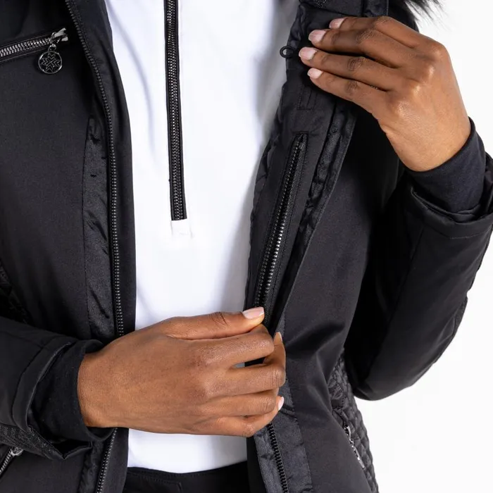 Dare 2b Julien Macdonald 8211 Mastery Ski Jacket Black Women Waterproof Jackets