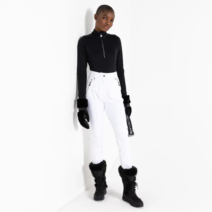 Dare 2b Julien Macdonald 8211 Regimented Ski Trousers White Women Ski Trousers and Salopettes