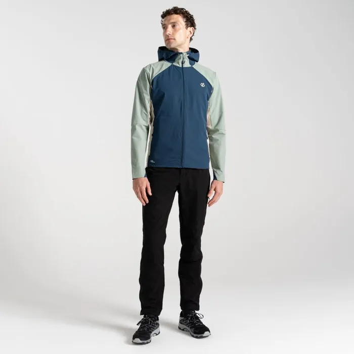 Dare 2b Lattitudinal II Softshell Jacket Moonlight Denim Green Men Softshell Jackets