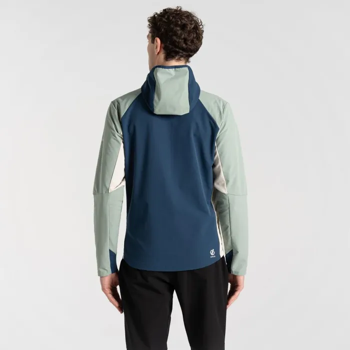 Dare 2b Lattitudinal II Softshell Jacket Moonlight Denim Green Men Softshell Jackets