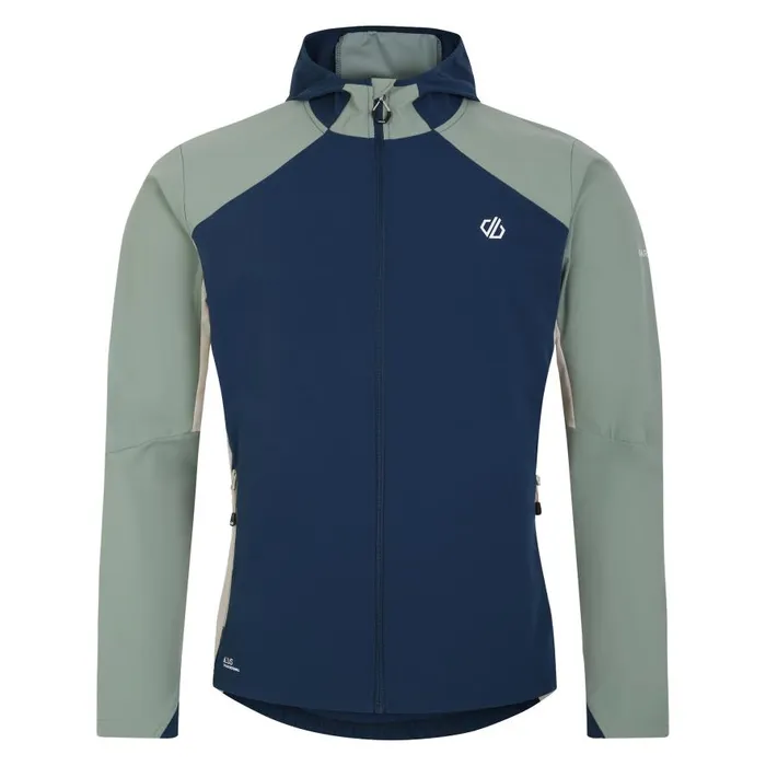 Dare 2b Lattitudinal II Softshell Jacket Moonlight Denim Green Men Softshell Jackets