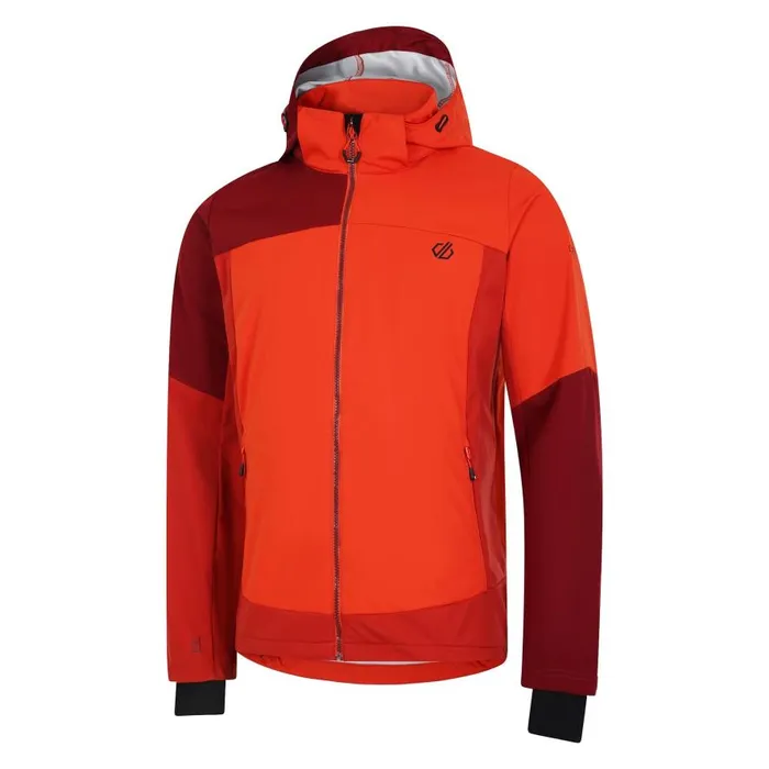 Dare 2b Mountaineer Softshell Jacket Tuscan Cinnamon Red Men Waterproof Jackets