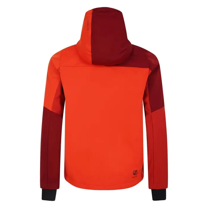 Dare 2b Mountaineer Softshell Jacket Tuscan Cinnamon Red Men Waterproof Jackets