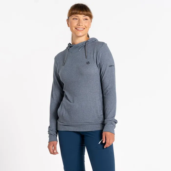 Dare 2b Out and Out Overhead Hooded Fleece Orion Grey Marl Women Fleece