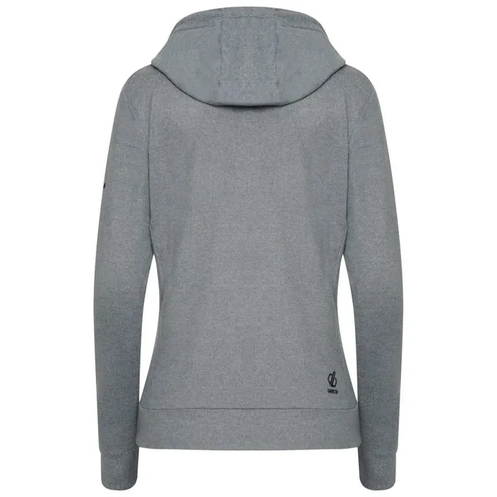 Dare 2b Out and Out Overhead Hooded Fleece Orion Grey Marl Women Fleece