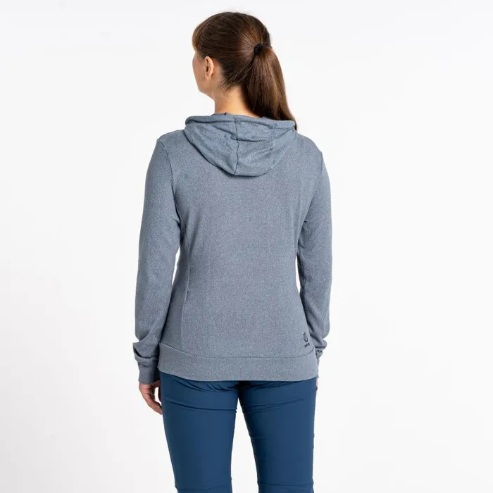 Dare 2b Out and Out Overhead Hooded Fleece Orion Grey Marl Women Fleece