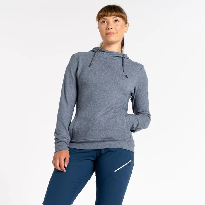 Dare 2b Out and Out Overhead Hooded Fleece Orion Grey Marl Women Fleece