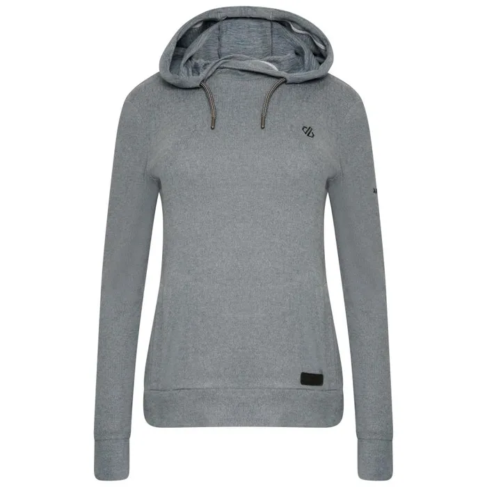 Dare 2b Out and Out Overhead Hooded Fleece Orion Grey Marl Women Fleece