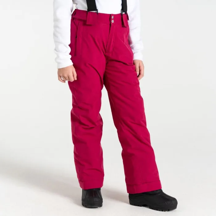 Dare 2b Outmove II Recycled Ski Pants Berry Pink Kids Ski Trousers and Salopettes