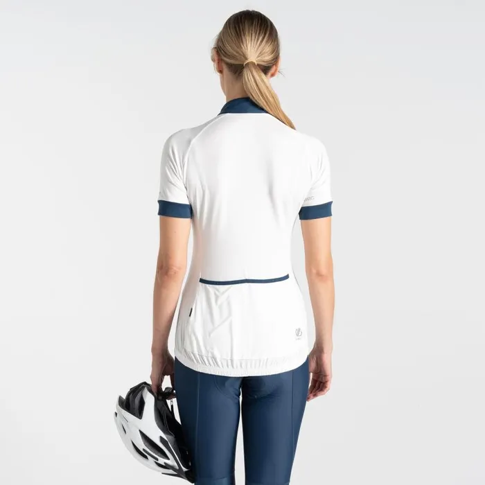 Dare 2b Pedal Through It II Jersey White Women Cycling Jerseys