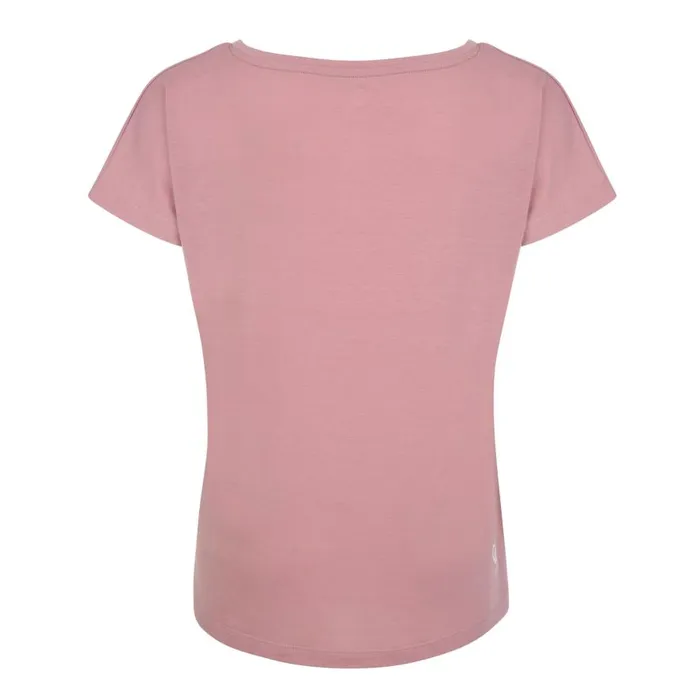 Dare 2b Persisting Lightweight Gym TShirt Dusky Rose Marl Women Gym Tops