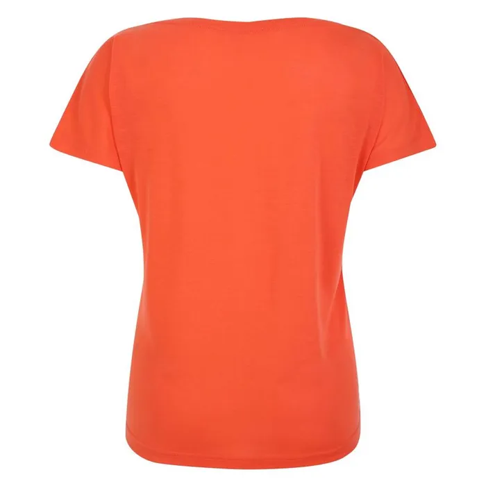 Dare 2b Persisting Lightweight Gym TShirt Satsuma Orange Marl Women Gym Tops