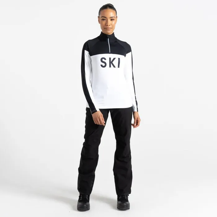 Dare 2b Powder Core Stretch Midlayer White Black Women Midlayers