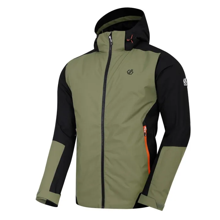 Dare 2b Precision II Ski Jacket Black Olivine Green Men Ski Jackets