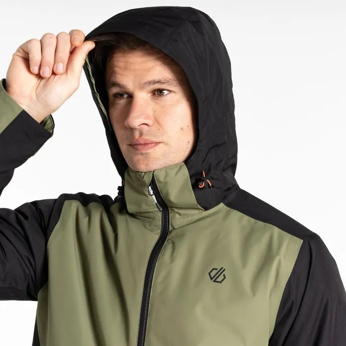 Dare 2b Precision II Ski Jacket Black Olivine Green Men Ski Jackets