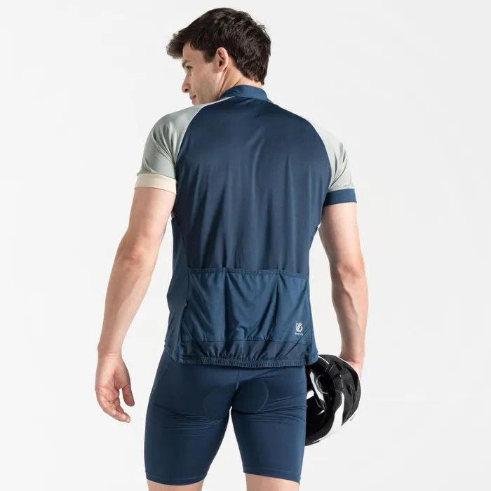 Dare 2b Protraction III Jersey Green Moonlight Denim Men Gym Tops