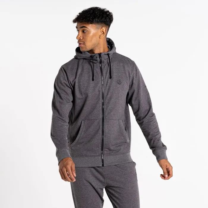 Dare 2b Recharging Hoodie Charcoal Grey Marl Men Hoodies and Sweatshirts